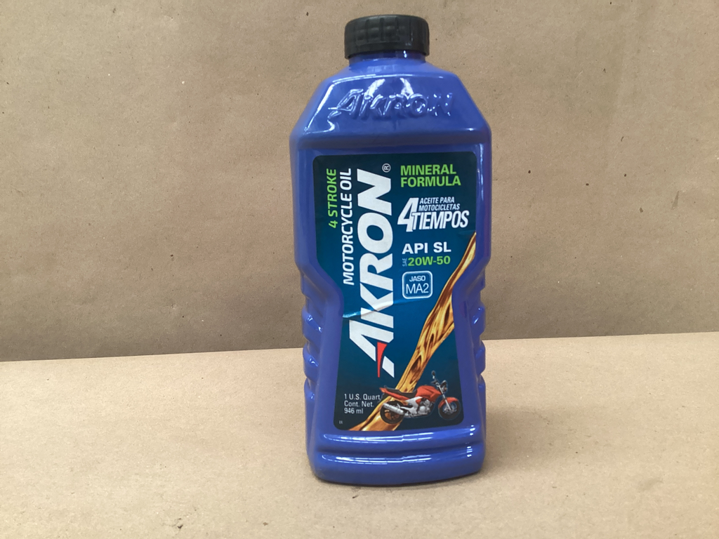 ACEITE AKRON 4T 20W50 946ML 