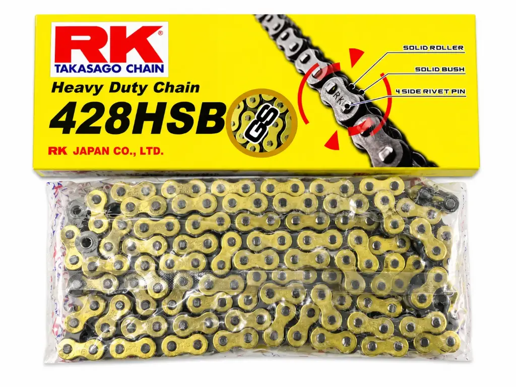 CADENA RK 428HSB 136L DORADA