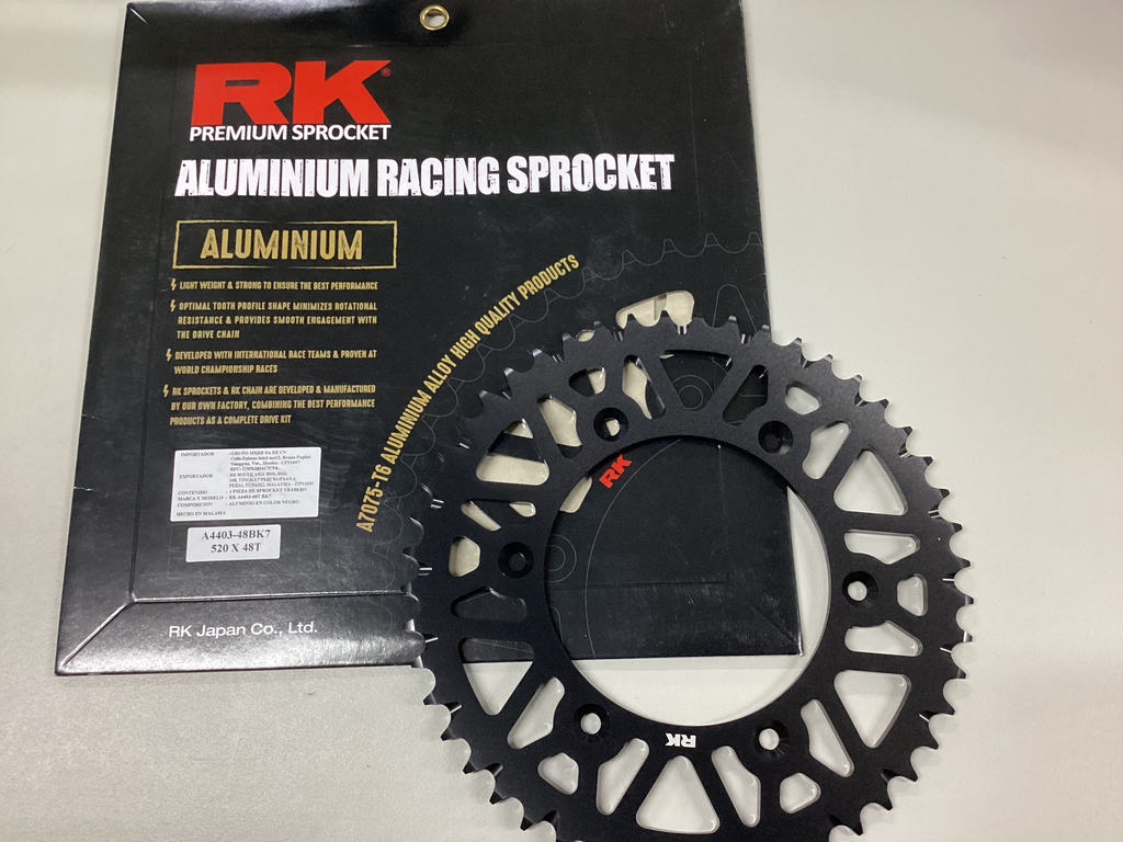 CORONA DE ALUMINIO RK 520 X 48T-KTM 250/450