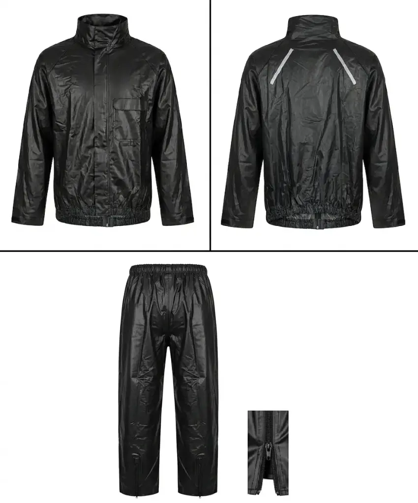 CONJUNTO IMPERMEABLE B - NEGRO