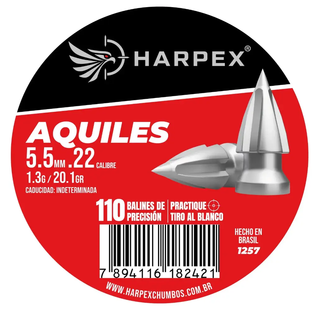 [1257] BALINES AQUILES 5.5MM .22 CALIBRE 