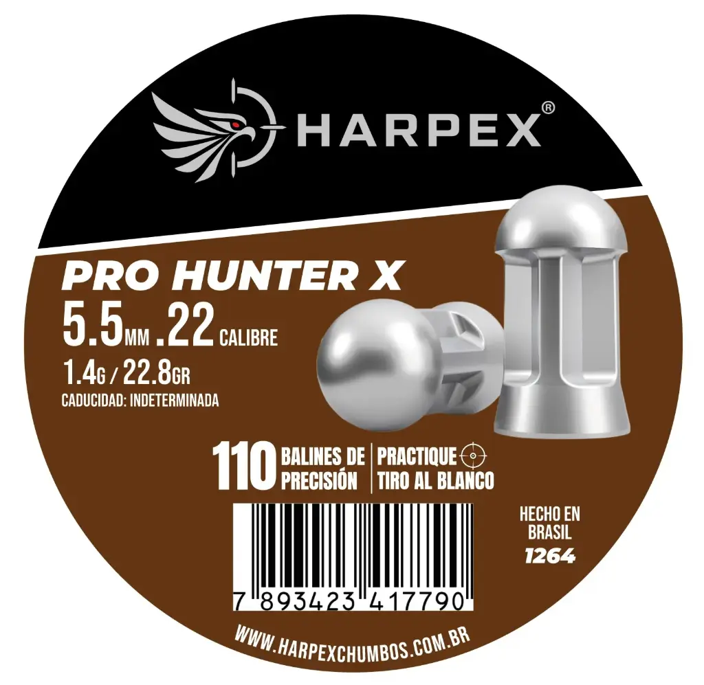 [1264] BALINES PRO HUNTER X 5.5MM .22 CALIBRE 