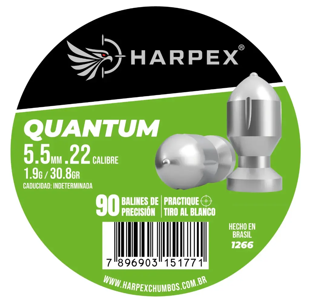 [1266] BALINES QUANTUM 5.5MM .22 CALIBRE