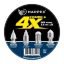 BALINES COMBO 4 4X 5.5MM .22 CALIBRE 