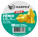 BALINES FÊNIX GOLD 6.35MM .25 CALIBRE