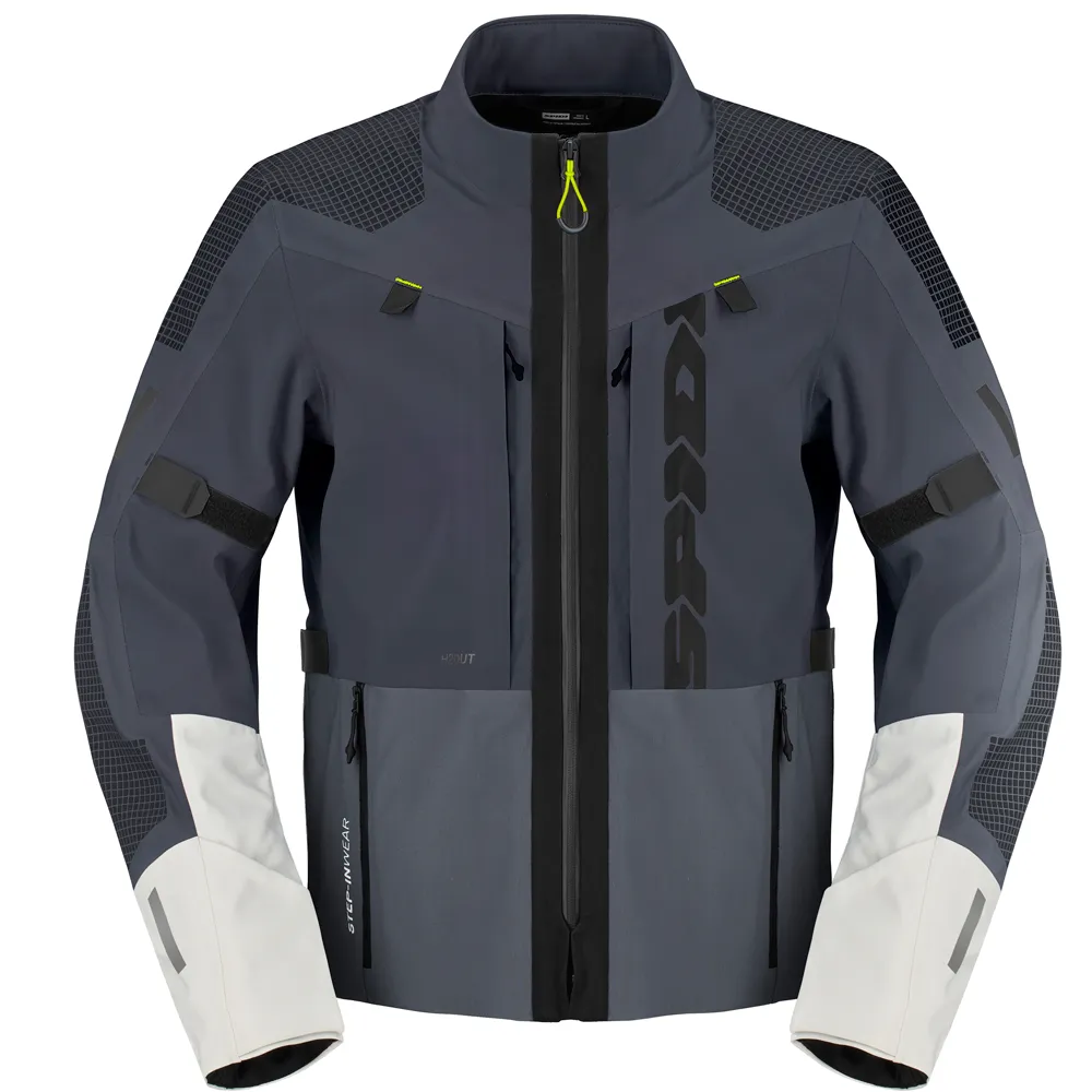 CHAMARRA IMPERMEABLE DE MOTO FRONTIER PRO H2OUT (Azul, M)