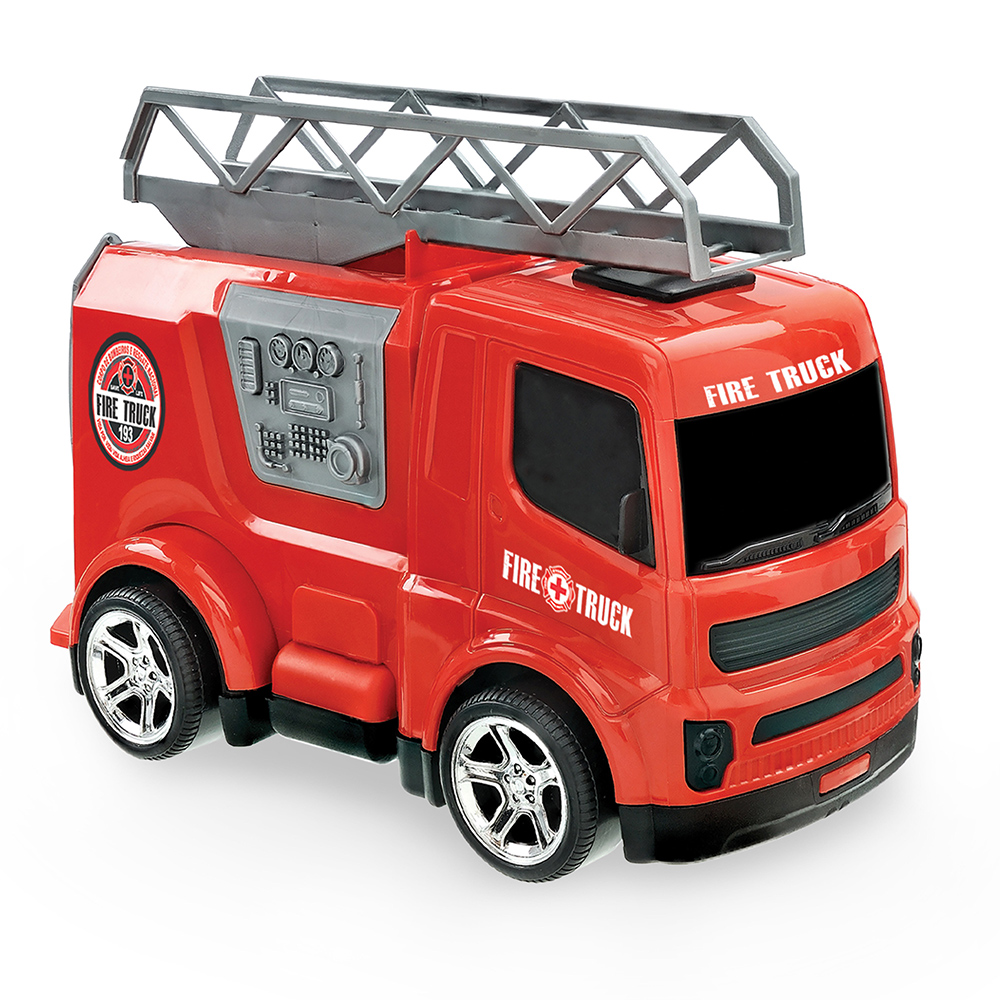 CAMION DE BOMBERO - FIRE TRUCK ROJO