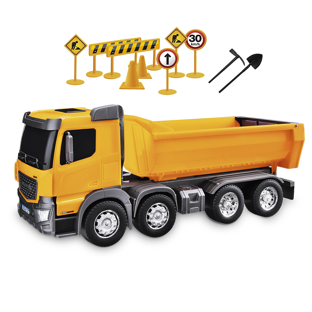 CAMION DE CONSTRUCCION VOLTEO AMARILLO