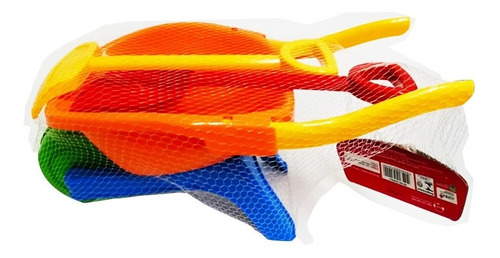 CARRETILLA CON ACCESORIOS NARANJA