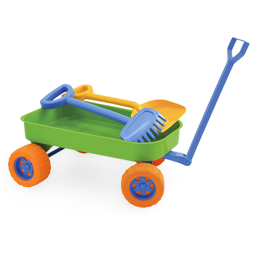CARRITO DE PLAYA - BEACH PLAY NARANJA