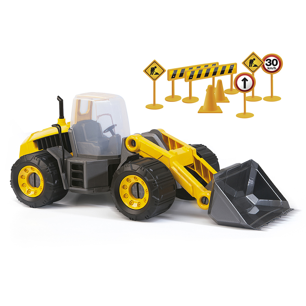 MAQUINA DE CONSTRUCCION EXCAVADORA AMARILLO