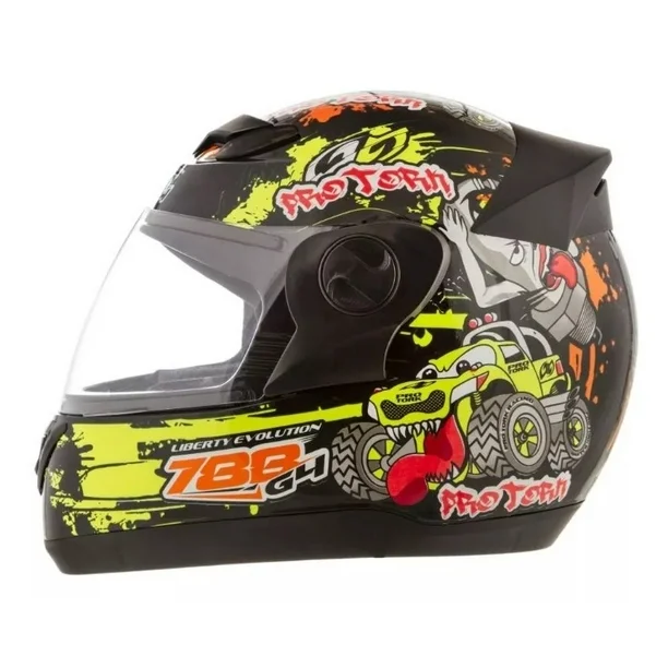 CASCO EVOLUTION 4G MONSTER NEGRO PRO TORK