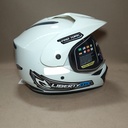 CASCO LIBERTY MX PRO VISION BLANCO PRO TORK 