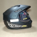 CASCO LIBERTY MX PRO VISION NEGRO MATE PRO TORK 