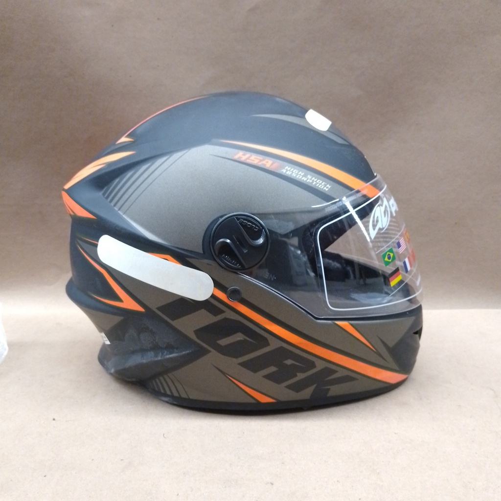 CASCO R8 PRO TORK NARANJA 