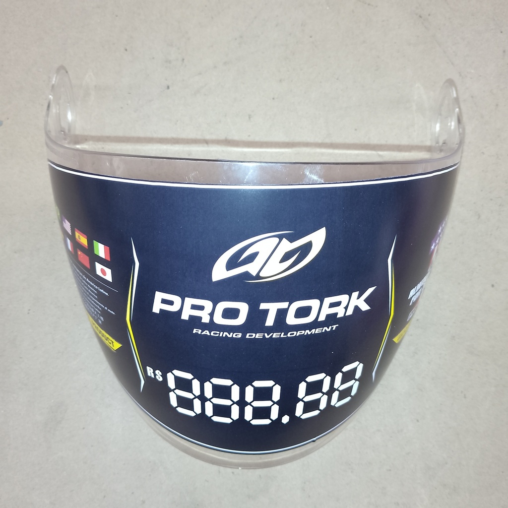 MICA PARA CASCO NEW ATOMIC CRISTAL