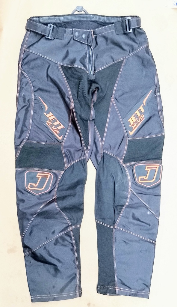 PANTALON JETT HI-VIS NEGRO ADULTO 