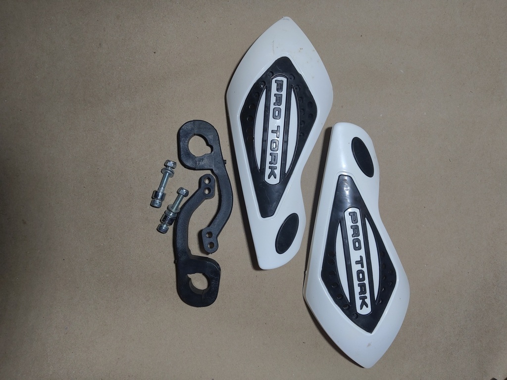 PROTECTOR DE MANOS MX BLANCO