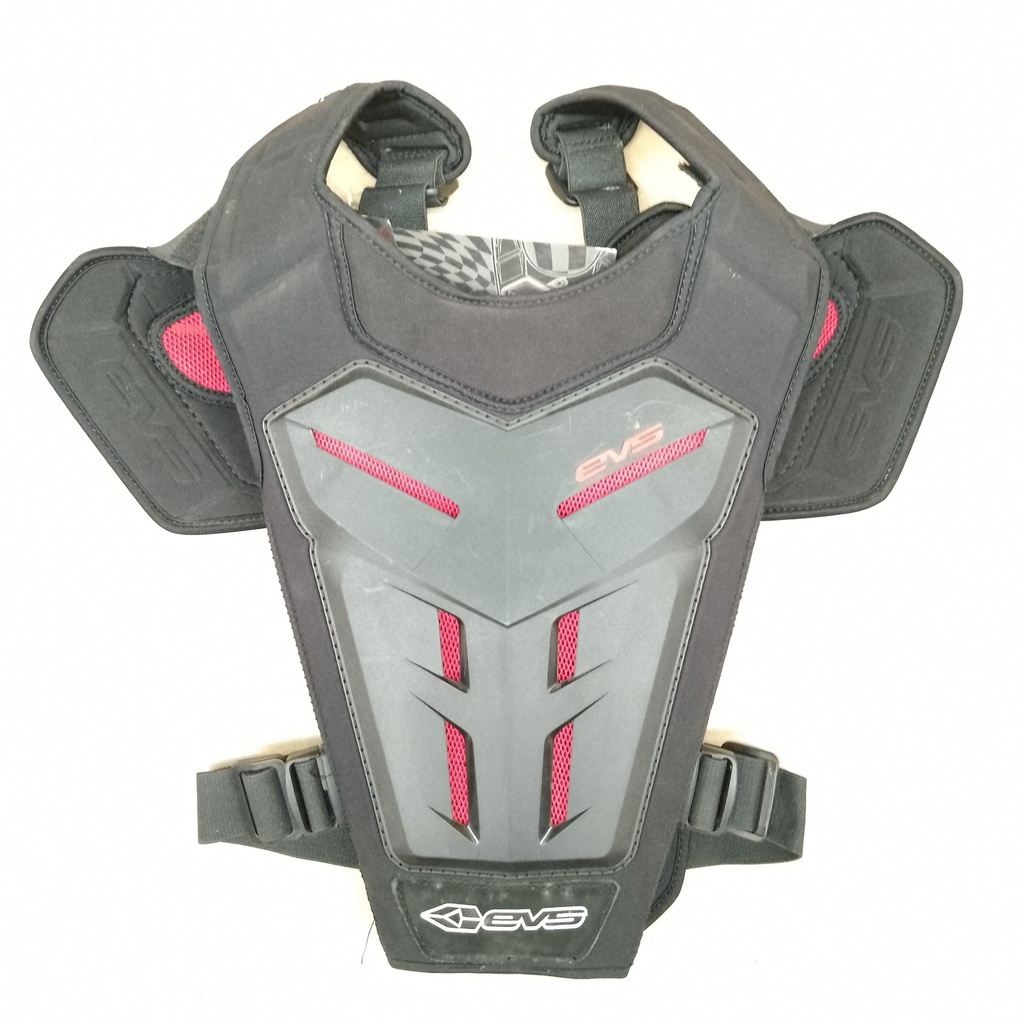 PROTECTOR DE PECHO EVS REVO 5 NEGRO ADULTO 