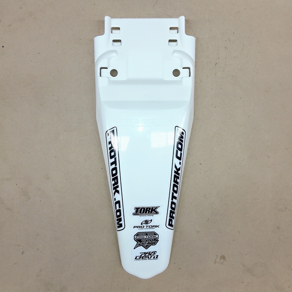 SALPICADERA TRASERA UNIVERSAL MX2 BLANCO