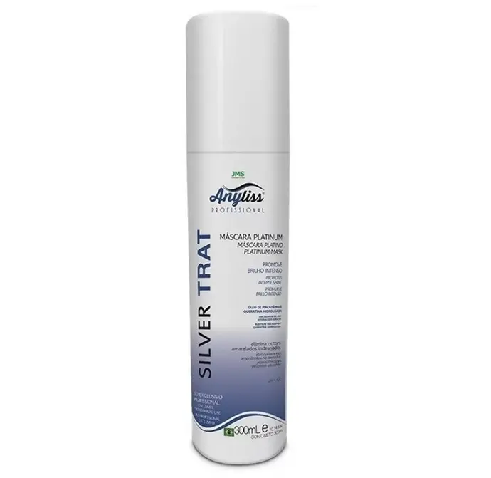 MASCARA MATIZADORA SILVER TRAT 300ML - ANYLISS PRO