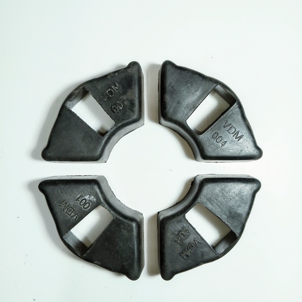 JUEGO GOMA SPROCKET YAMAHA YBR/125 CRYPTON