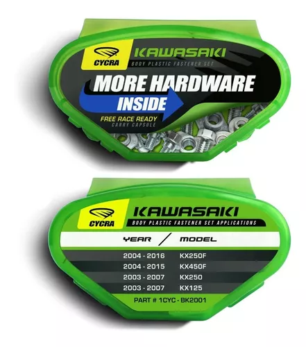 KIT DE TORNILLOS CYCRA KAWAZAKI KX -16