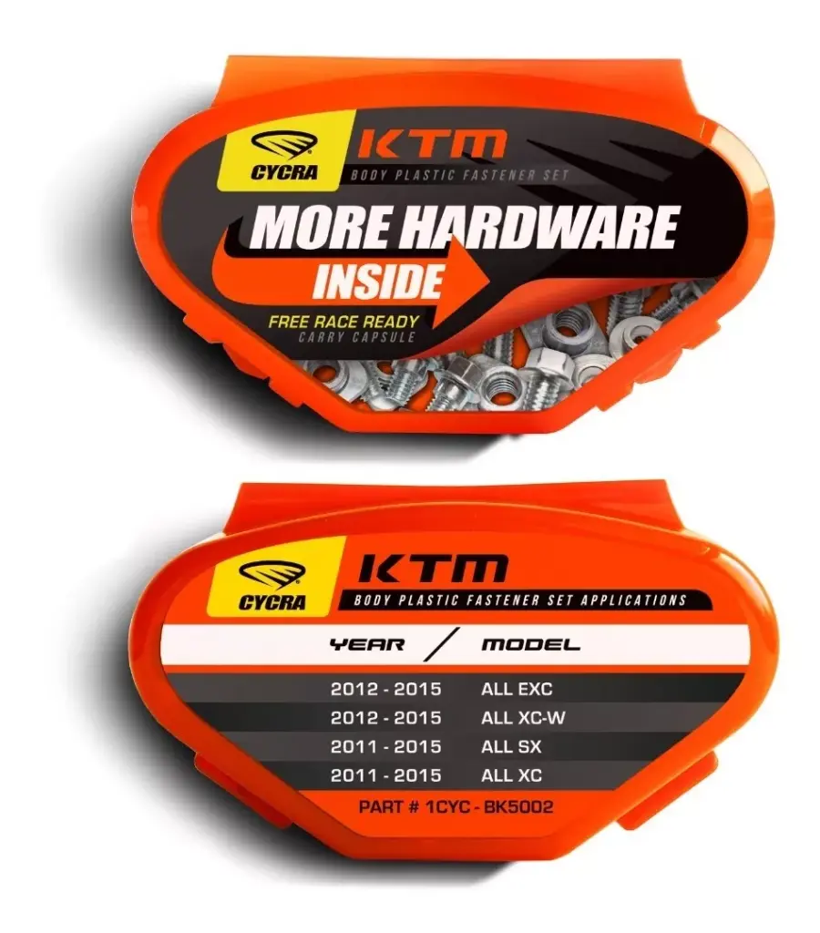 KIT DE TORNILLOS CYCRA KTM EXC 2012-15 / SX 2011-15