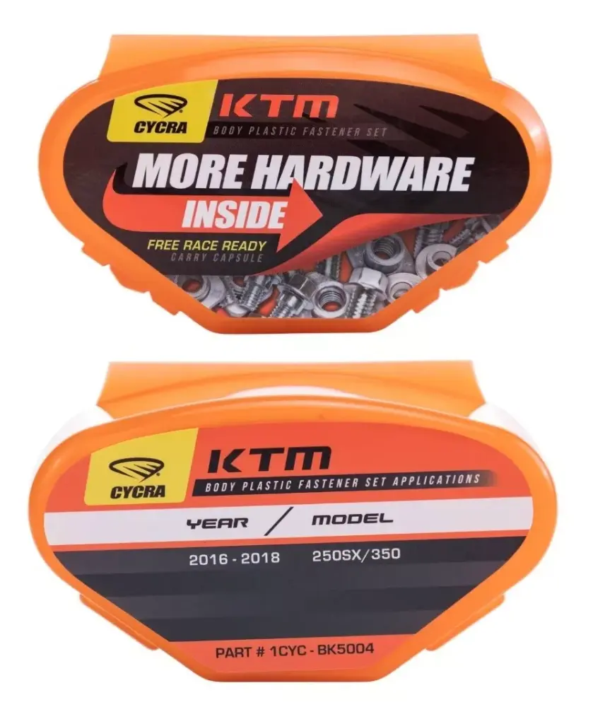 KIT DE TORNILLOS CYCRA KTM SX-F 250/350 2016-18