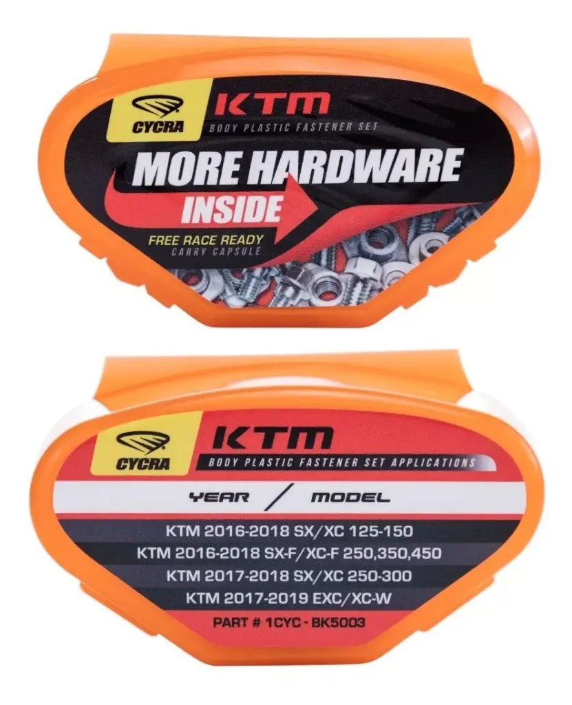 KIT DE TORNILLOS CYCRA KTM SX-F450 2016-18