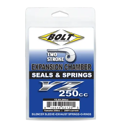 [YZ.EX.250cc] SELLOS Y RESORTES DE LA CÁMARA DE EXPANSIÓN DE 2 TIEMPOS DE YAMAHA PARA '01-ACTUAL YZ250 a