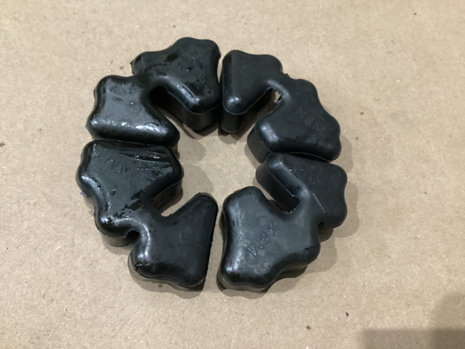 [14002] JUEGO GOMA SPROCKET TRASERO TITAN 150