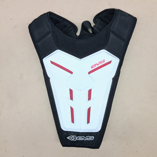 [RV4-VK-M] PROTECTOR DE PECHO EVS REVO4 BLANCO ADULTO TG