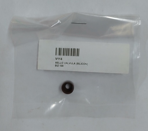[114] SELLO VALVULA (SILICON) BIZ 100