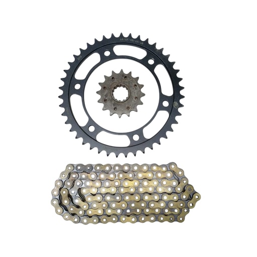 [H03529T] KIT CBR 954- VAZ 02-03 CORONA+PIÑON+CADENA