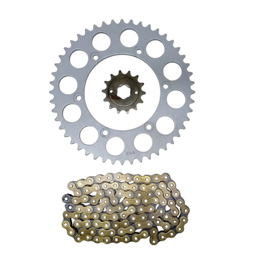 [H02375] KIT XLR 250 CORONA+PIÑON+CADENA