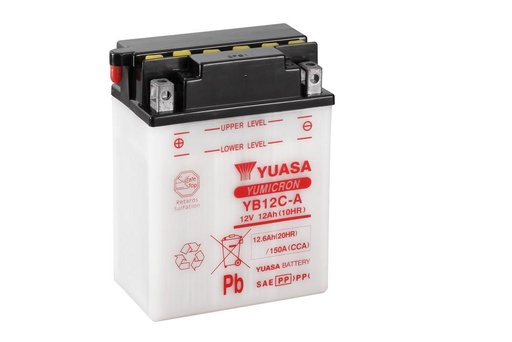 [YB12CA] BATERIA YUASA YB12C-A