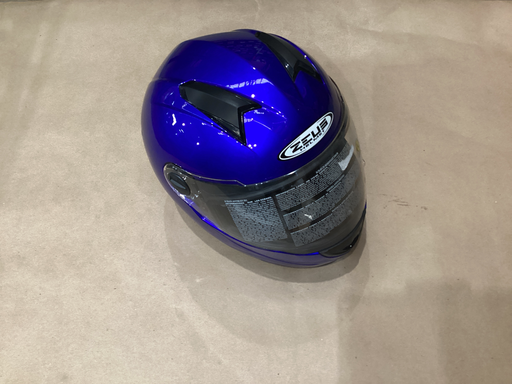 [HZS80500BXL] CASCO ZEUS Mod 805 Cerrado AZUL YAM EG