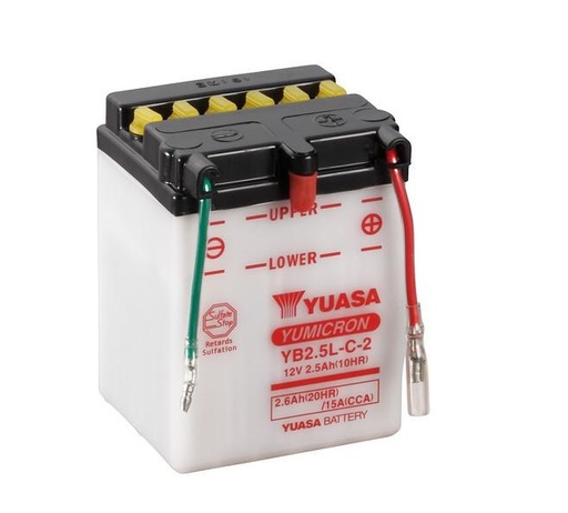 [ABTB25LC200] BATERIA YUASA YB2.5L-C-2 YBR 150