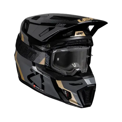KIT CASCO MOTO 8.5 & GOGGLES MOTO 5.5 V25 