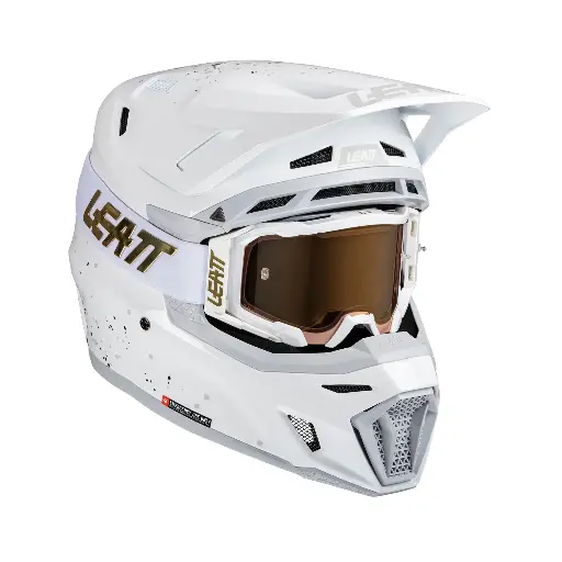 KIT LEATT CASCO MOTO 8.5 Y GOGGLE VELOCITY 5.5