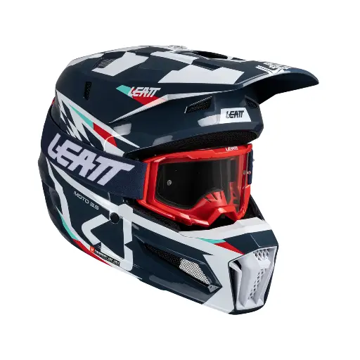 KIT CASCO & GOGGLES MOTO 3.5 