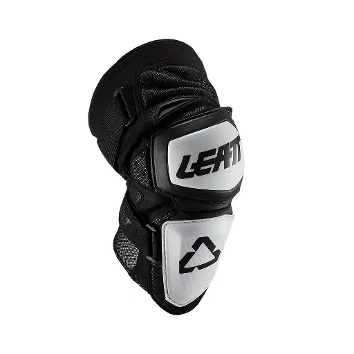RODILLERA ENDURO WHITE/BLACK