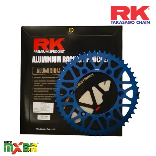 CORONA DE ALUMINIO RK 520 X 51T YAMAHA 125/250