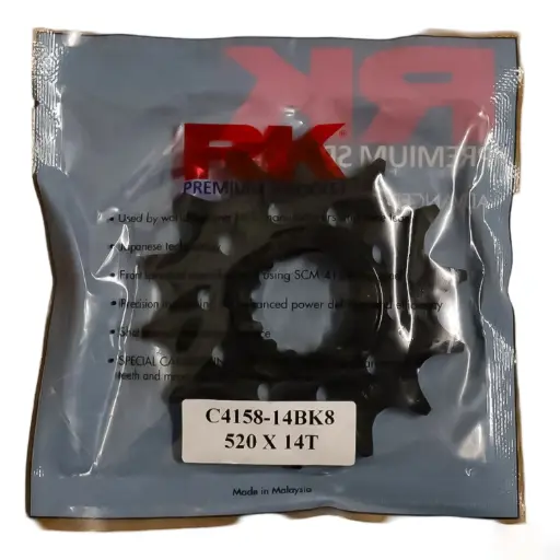 [C4158-14BK8] PIÑON RK 520 X 14T HONDA 250 