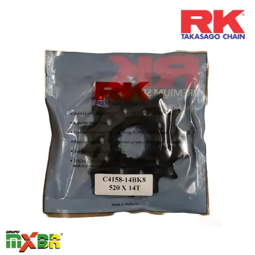 [C4158-14BK8] PIÑON RK 520 X 14T HONDA 250 
