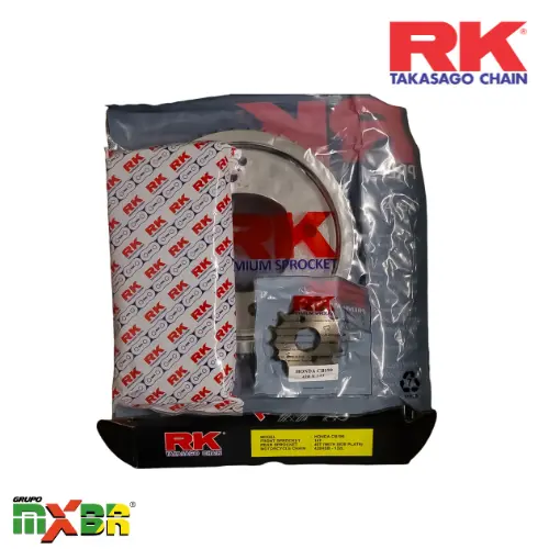 [B3599-45NC6] KIT RK HONDA CB190 428 X 45T X 14T 