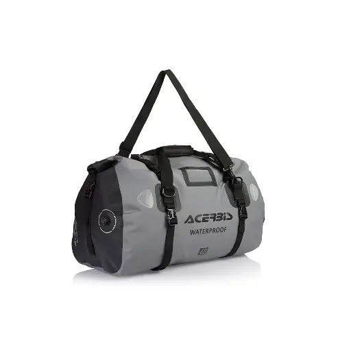 [0024540319] BOLSA IMPERMEABLE HORIZONTAL 40L NEGRO/GRIS