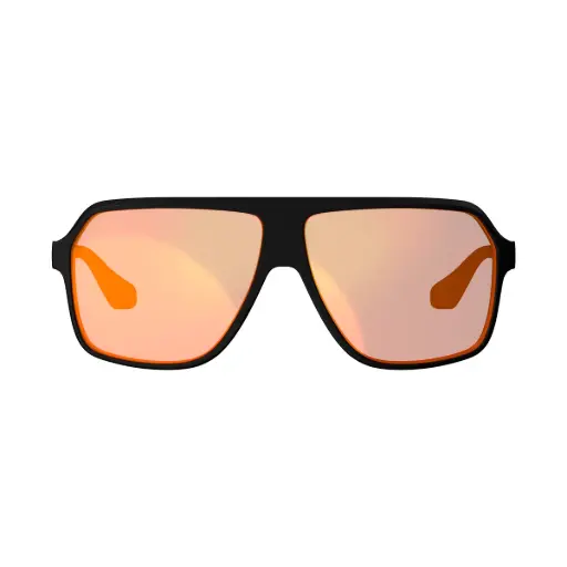 [8026013720] GAFAS THEVIZ ANDES SATIN BLACK POLARIZED RED 14 VLT