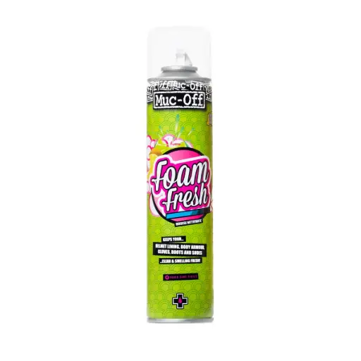[199] MUC-OFF SPRAY FOAM FRESH LIMPIADOR DE CASCOS 400ML